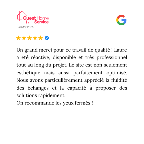 Avis client –conception site web sur mesure haut de gamme Avis client – conception site web sur mesure haut de gamme