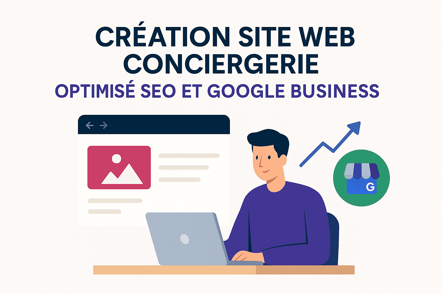 Création site web conciergerie